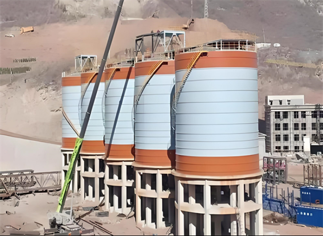 瓦房店高架钢板仓